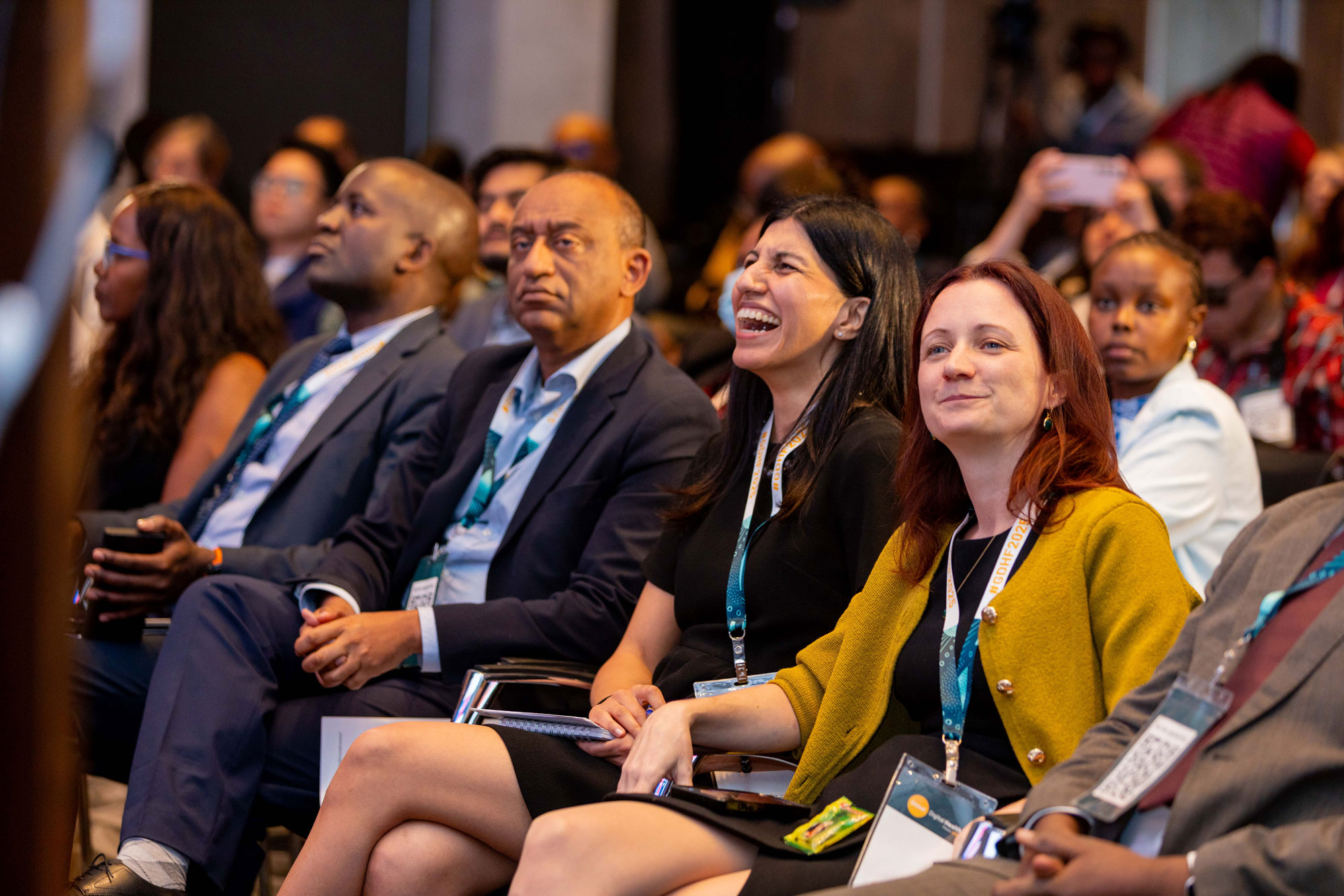 Participants at the Global Digital Health Forum
